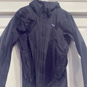 Patagonia Black Raincoat